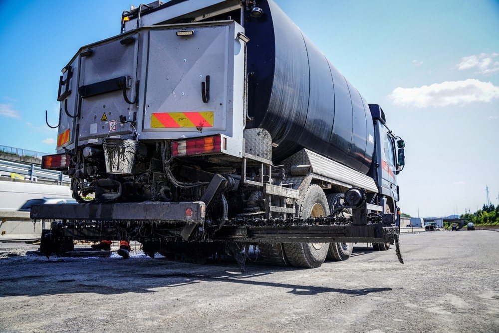 Camion répandeuse